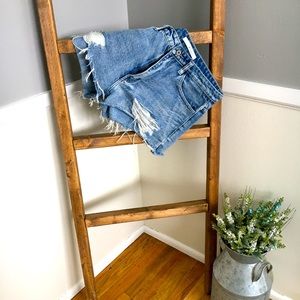 KanCan Distressed High Waisted Jean Shorts